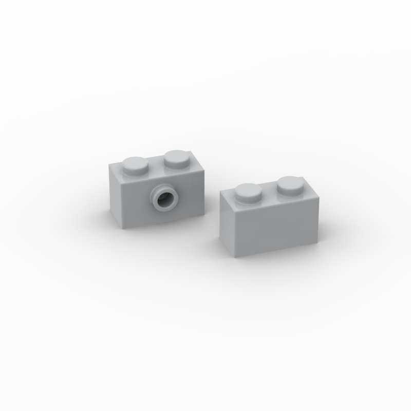 国产科技教育积木零件1x2