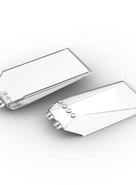 兼容小颗粒13252积木 国产科技教育零件12x6x2 太空飞船 挡风玻璃