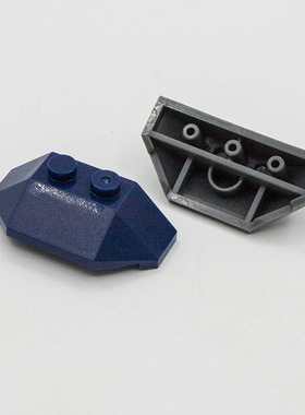 兼容乐高47759 国产科技教育积木零件 2x4 斜面楔形件 moc小颗粒