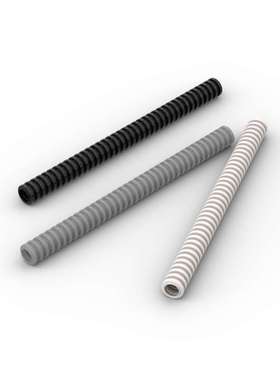 兼容乐高78c12 国产科技教育积木零件 1x12 φ7mm 波纹软管小颗