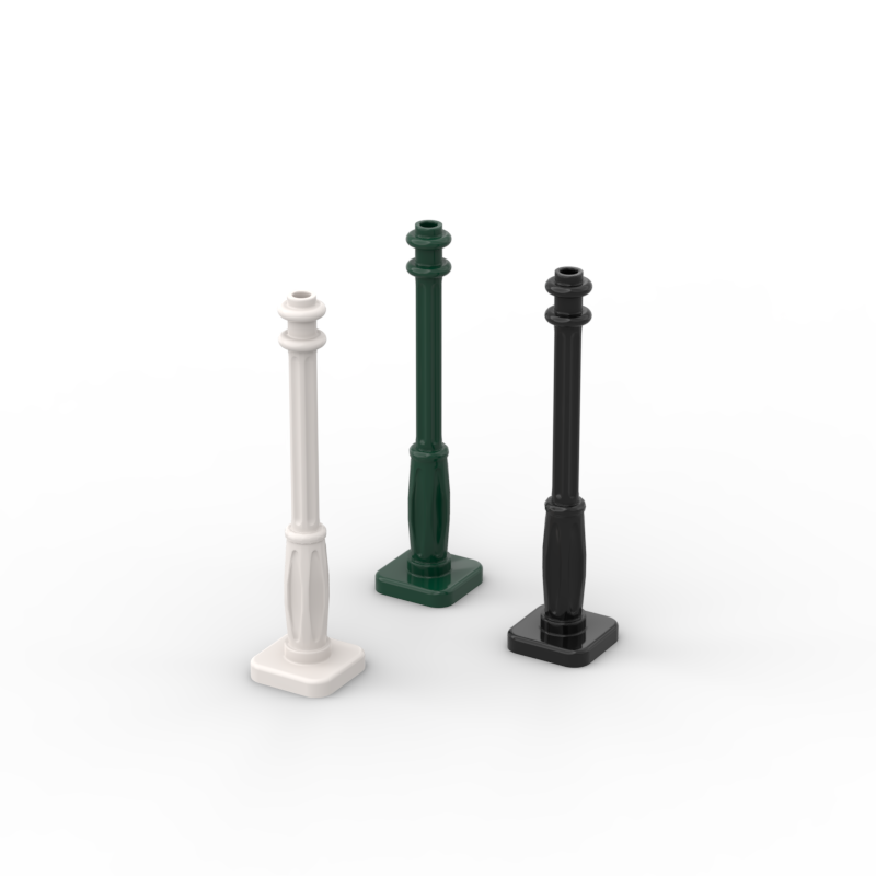 国产积木兼容2039空心灯柱