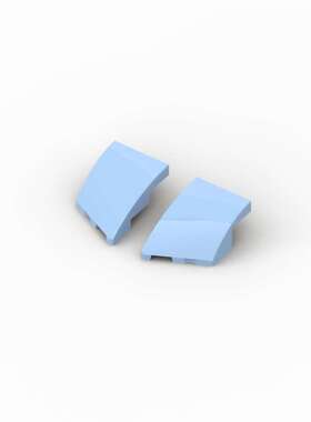 兼容 80177+80178积木 国产科技教育零件 2x3弧面砖moc小颗粒散件