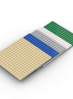 兼容乐高91405 国产科技教育积木零件16x16板隔板底板 moc小颗粒