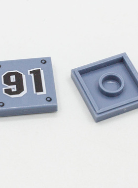 兼容乐高3068印刷件 国产科技教育积木零件 2x2光面 moc小颗粒