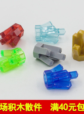 兼容乐高30385 29377 国产科技教育积木零件 1x1矿石宝石 岩石