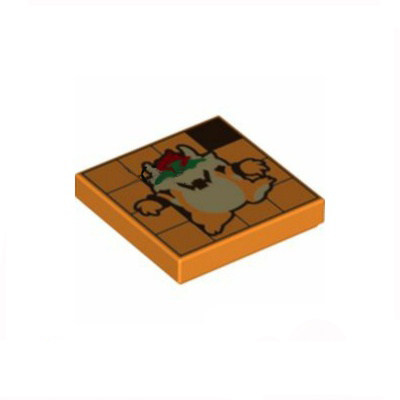 兼容乐高3068bpr0553国产科技教育积木6360256 2x2 光面板 怪兽S6