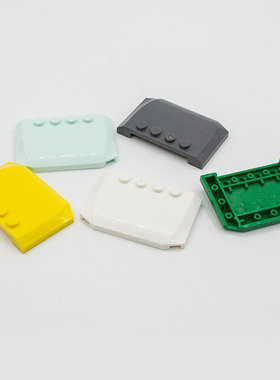 兼容乐高52031 国产科技教育积木零件4x6x2/3楔形汽车盖板 小颗粒