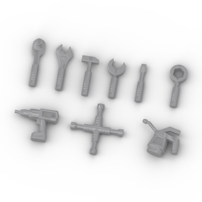 国产科技教育积木零件