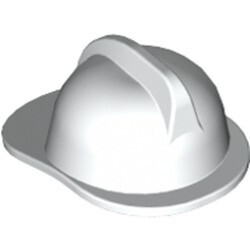 兼容乐高3834 15602 国产科技教育积木零件 消防员帽安全帽人仔