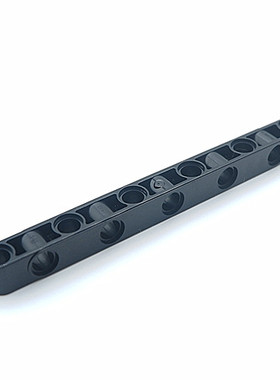 兼容乐高73507 国产科技教育积木零件1x11转向厚孔梁 moc小颗粒