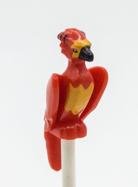 兼容乐高 bb1155pb01 红色 不死鸟 凤凰福克斯 哈利波特 6315367