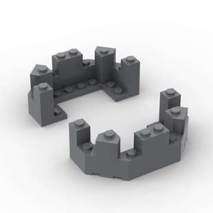 兼容乐高6066 国产科技教育积木零件 围墙城墙砖 moc小颗粒