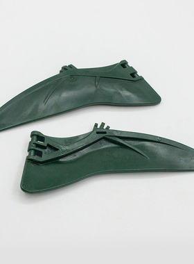 兼容乐高98088 国产科技教育积木零件 玫瑰花叶片 翼龙翅膀 动物