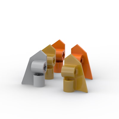 兼容2389左 2387右 国产科技教育积木零件 2x3 科技面板moc配件