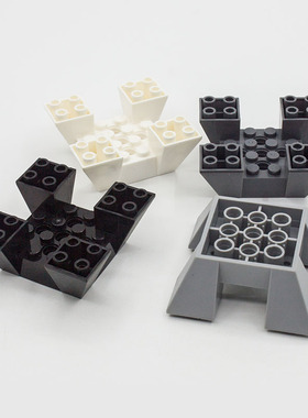 兼容乐高30373 国产科技教育积木零件 65°6x6x2 斜面砖moc小颗粒