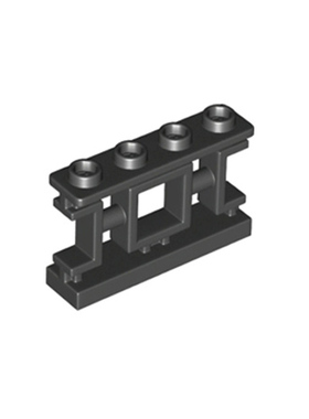 兼容乐高32932 国产科技教育积木零件 1x4x2中式栏杆 栅栏围护栏