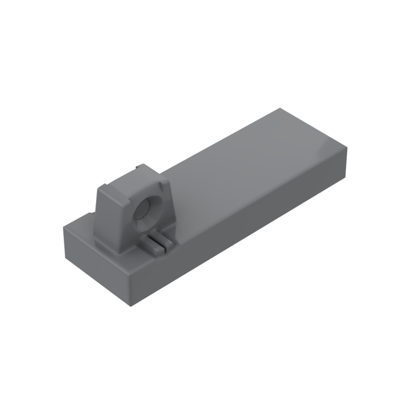 兼容乐高44300 53941国产科技教育积木零件 1x3光面带关节 小颗粒