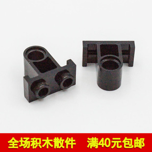 兼容乐高32529 国产科技教育积木零件1×2栓连接件 moc小颗粒补件
