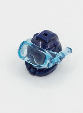 兼容乐高30090 22380国产科技教育积木零件潜水镜+头盔 moc小颗粒