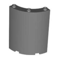 4x4x6 46361国产科技教育积木零件 弧形壁板 35276 兼容乐高30562