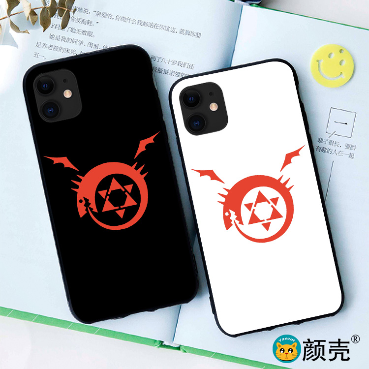 钢之炼金术师手机壳适用6s苹果XS MAX防摔7/8plus软壳iphoneX软11 12 13 14 15 16 PRO MAX XR X华为三星小米