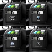 车载收纳袋汽车座椅后背多功能置物架车上后排储物盒车内装 饰用品