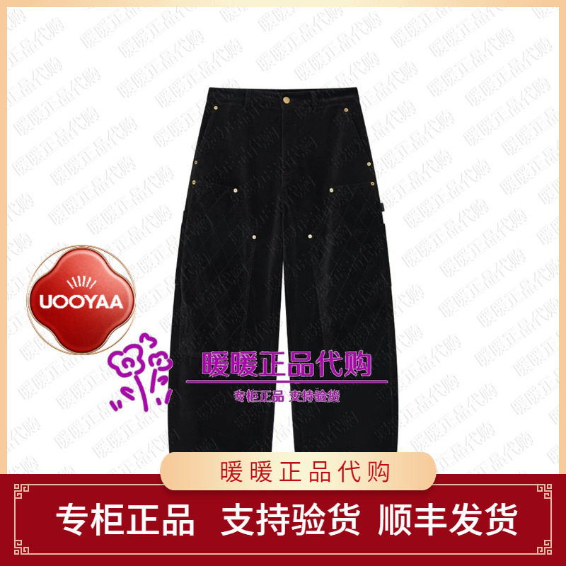 UOOYAA/乌丫2026冬季专柜正品UY26434K134153 裤子1999