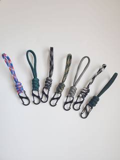11厘米短款伞绳钥匙扣圈耳机挂环防丢手绳相机绳尾绳手机水杯挂绳