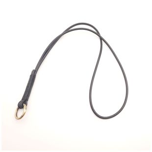 天然头层黑牛皮绳古铜色金属钥匙扣编织圈链相机包包挂件防丢挂脖