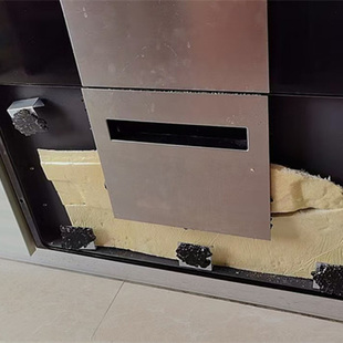 定制欧派消毒碗柜配件ZTD90-A304B黑色玻璃下门板抽屉面板更换