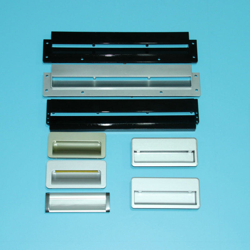 老板消毒柜815/811/809/727/725把拉手扣手黑色塑料手柄开门抽屉