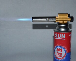 卡式 GUN 喷枪长罐瓦斯喷火枪喷火枪焊接喷头气焊枪FLAME