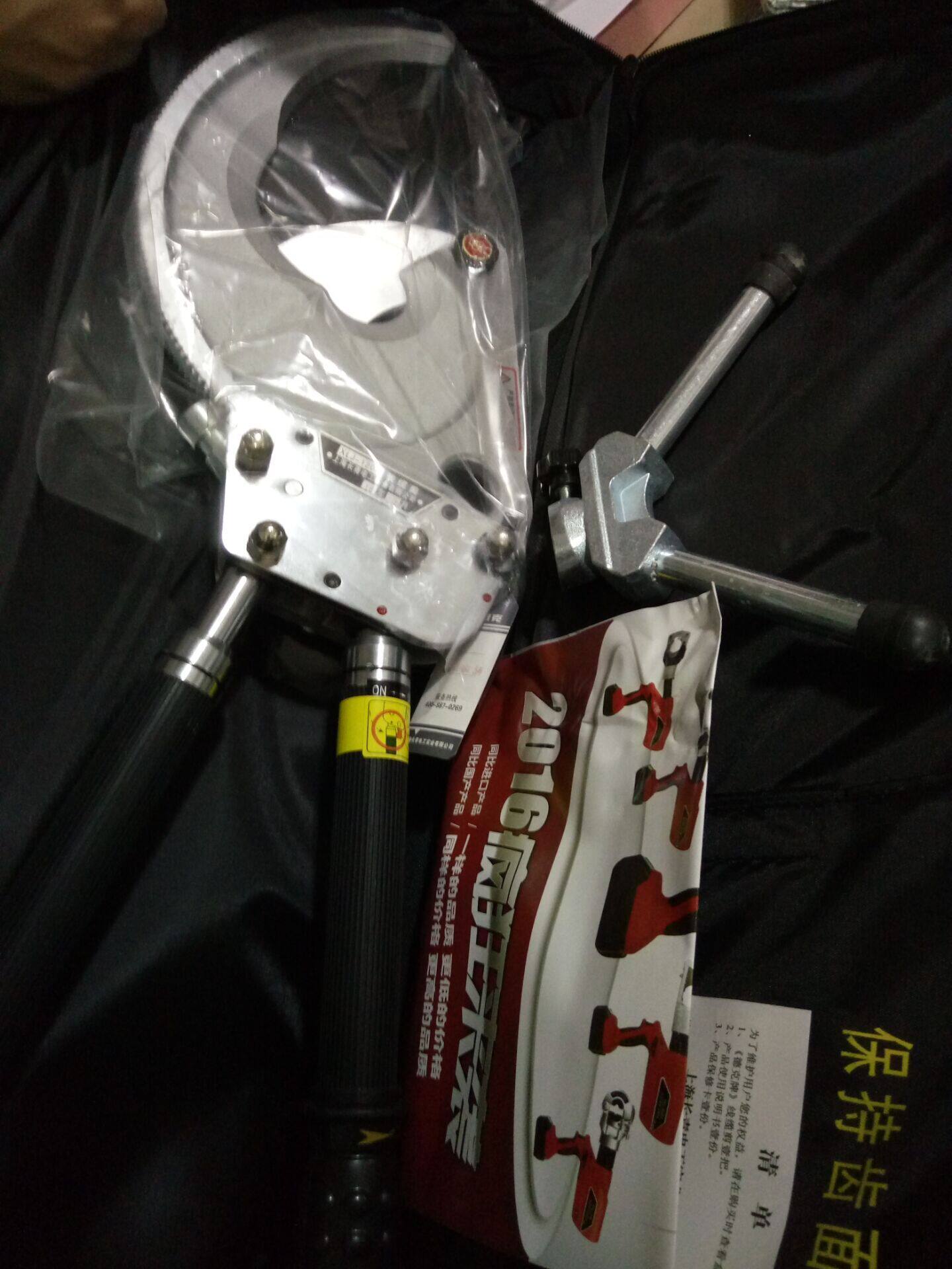 正品德克电缆剪刀xlj-65a/95a/120a机械式线缆剪 棘轮工具剪线钳