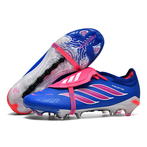 football shoes足球鞋翻盖免系带套脚比赛长钉训练鞋跨境