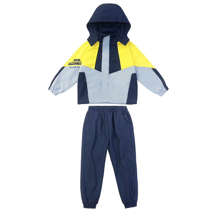 ELEMENTARY SCHOOL STUDENTS SCHOOL UNIFORM CUSTOM AUTUMN AND WINTER KINDERGARTEN UNIFORM JACKET COLLEGE STYLE CHILDRENS CLASS UNIFORM SPORTS SUIT TEACHER