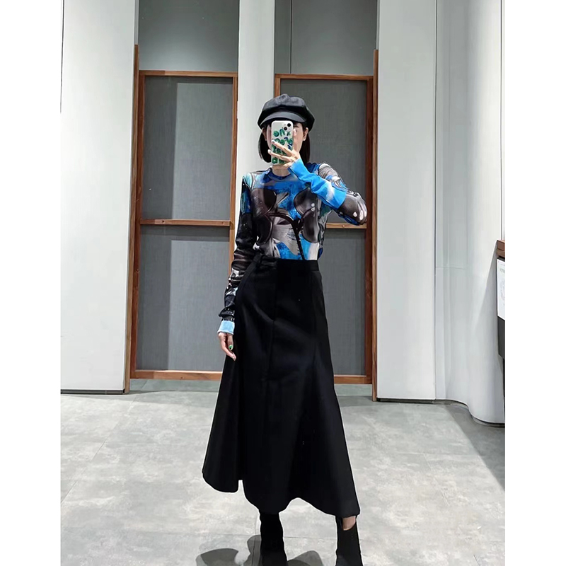 长袖通勤薄款女2022秋季新品