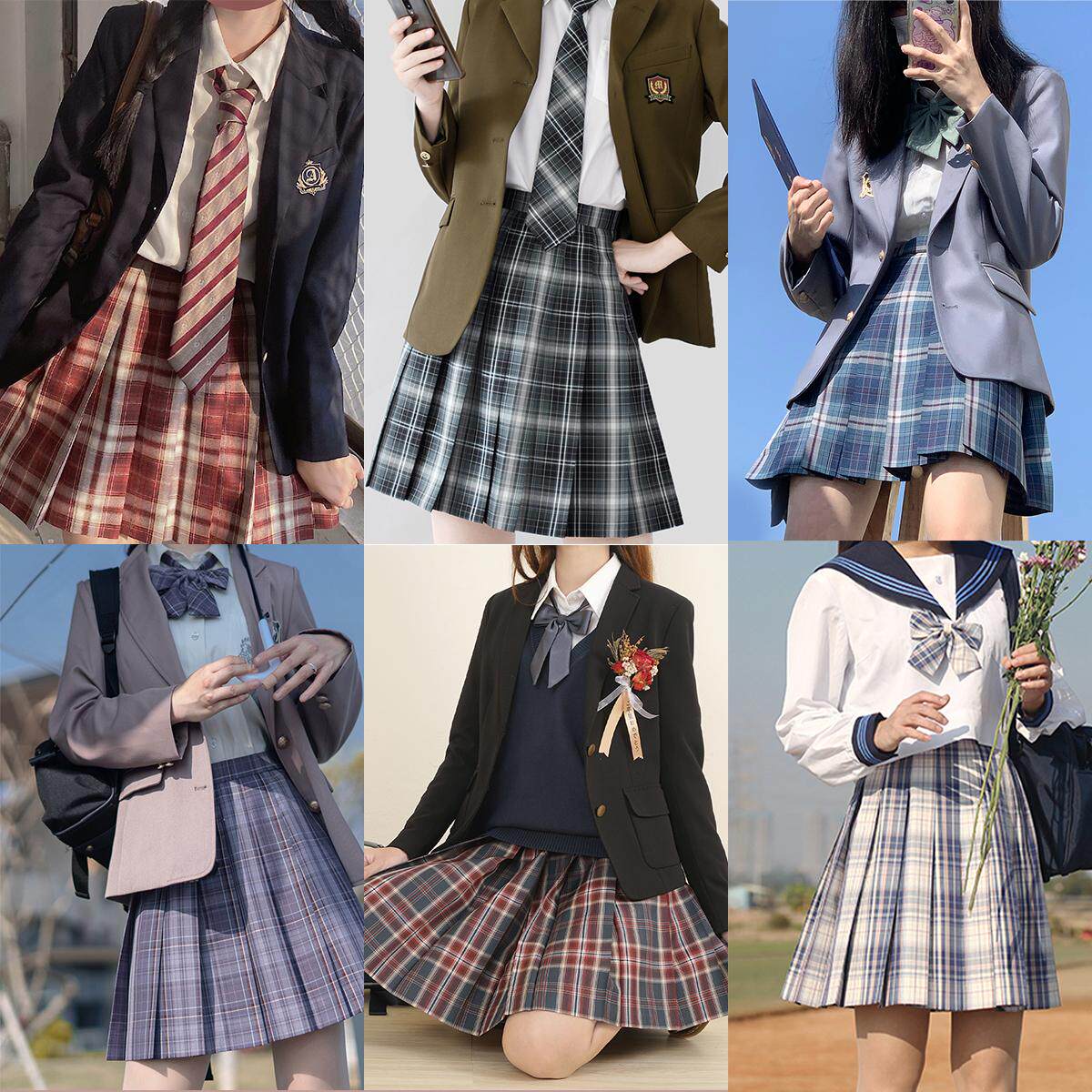49r清仓原创正版校服中学生女生毕业裙子高中生学生装班服学院风
