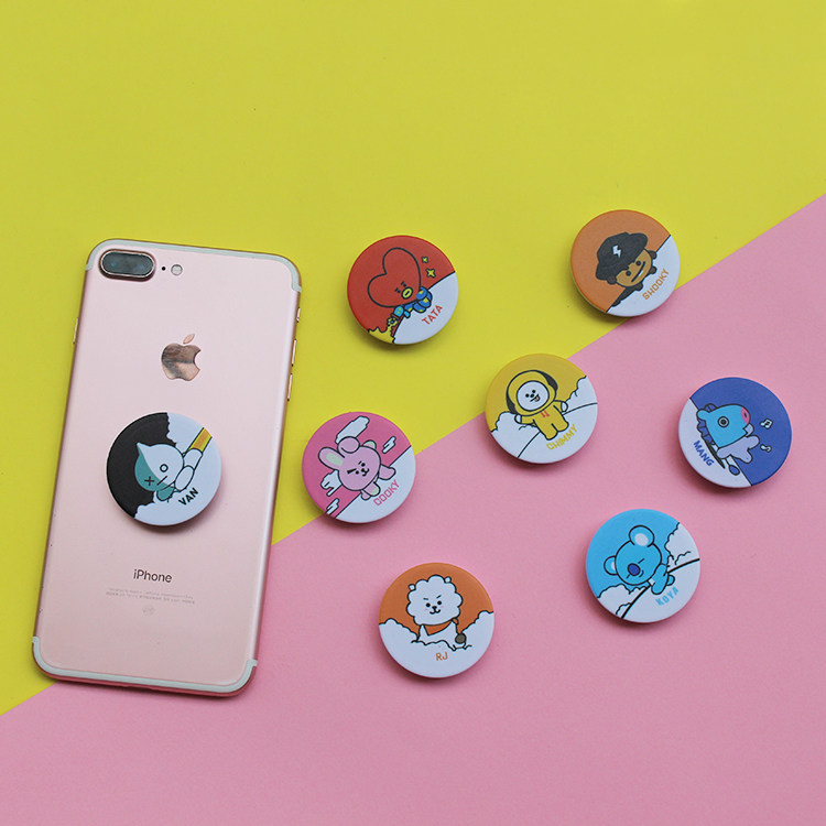 BTS防弹少年团创意卡通手机支架 韩国BTS金泰亨气囊懒人支架|msdalam kategori Aksesori Digital 3C, Aksesori telefon bimbit, pemegang telefon/pemegang telefon bimbit - dari Buy2taobao.com untuk memberikan perkhidmatan ejen Taobao profesional membeli