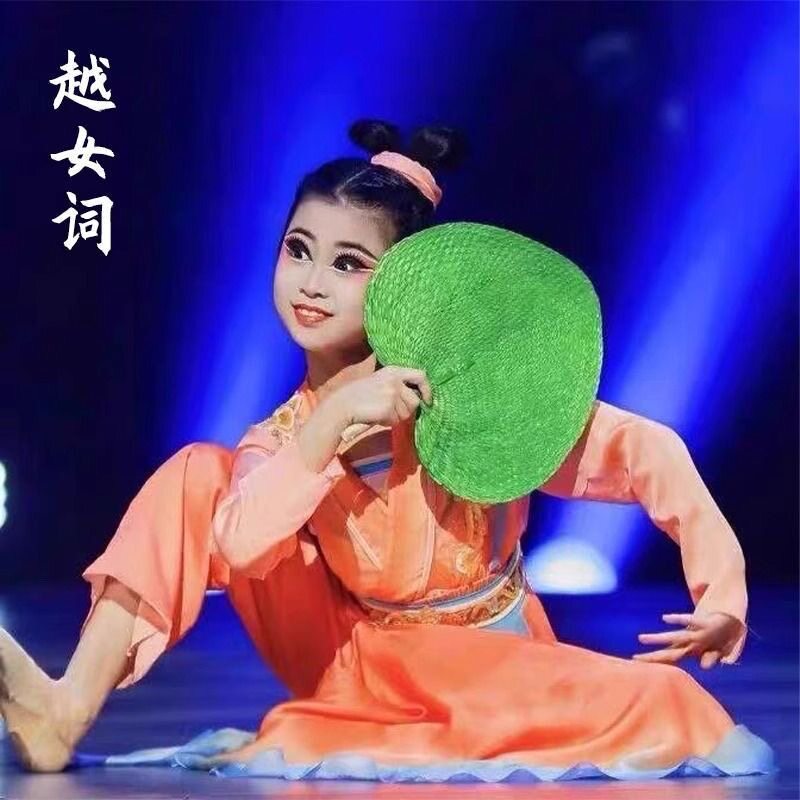 越女词少儿古典舞演出服图片