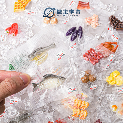 迷你仿真海鲜刺身食物过家家玩具