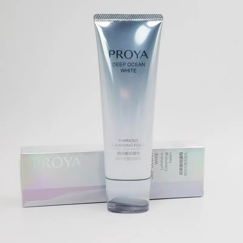 专柜正品珀莱雅极境海御白光塑洁面乳洗面奶深层清洁不紧绷120g