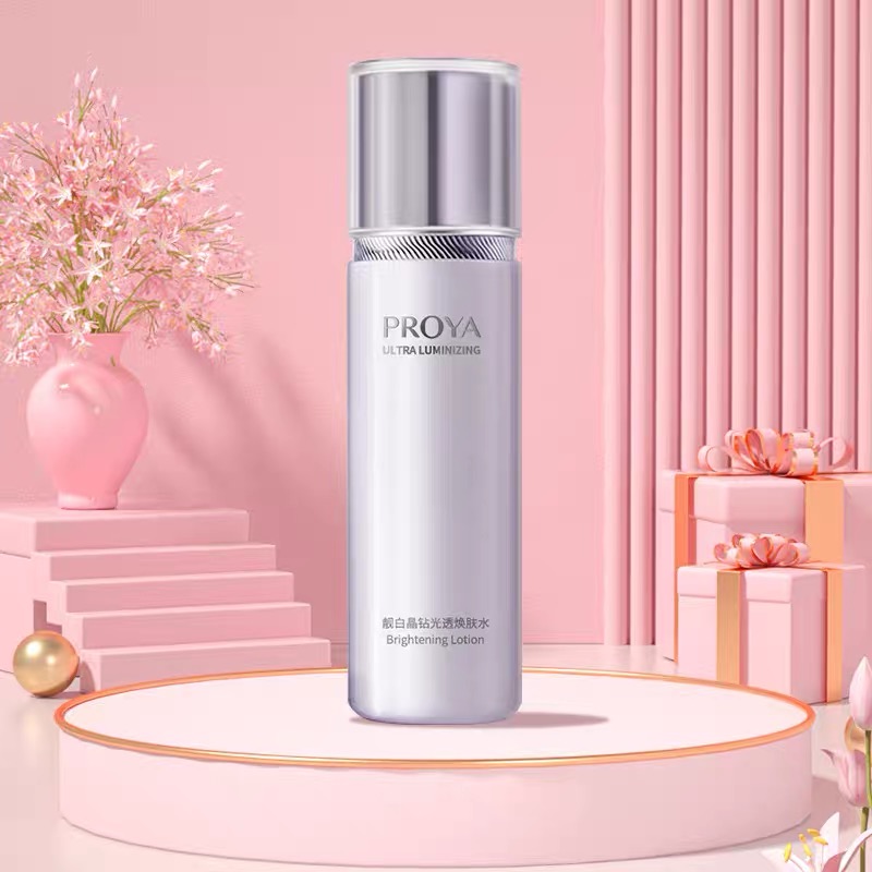 专柜正品珀莱雅靓白晶钻光透焕肤水爽肤水提亮肤色保湿补水有防伪