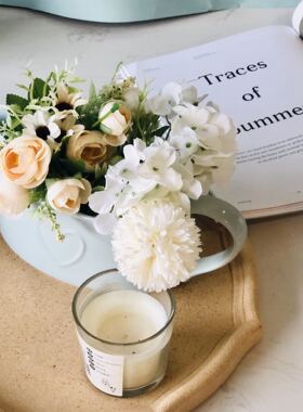 ins出口美国优雅家居花壶摆件少女心粉蓝爱心小壶陶瓷引流壶奶壶