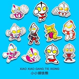 奥特曼徽章胸针勋章迪迦泰罗特利迦戴拿捷德凹凸曼亚克力卡通别针