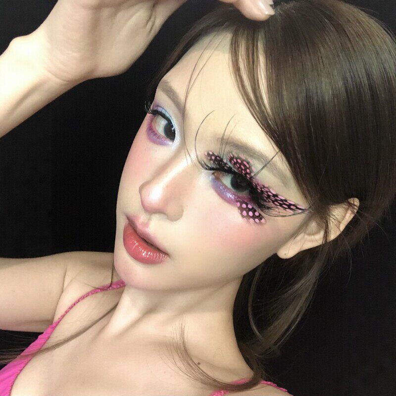 【春日粉彩妆容】粉色蝴