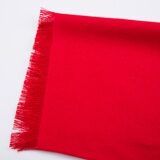 WJ0977P28礼盒装礼仪公司活动年会礼品秋冬纯色双面绒大红色围巾，围巾，星座510A-6