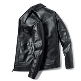 PY5247P90男士皮衣2023新款秋冬潮男皮衣刺绣夹克外套男翻领皮衣，男装皮衣，星座510A-2