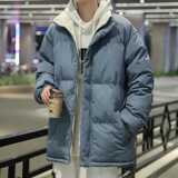 GB5602P75棉衣男秋冬港风宽松字母印花休闲棉服外套韩版潮流立领，男装棉衣，星座510A-2