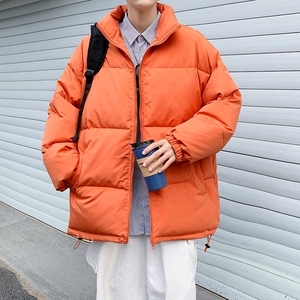GB5596P70休闲ins潮流宽松百搭保棉衣男冬季加厚2023新款纯色港风图片
