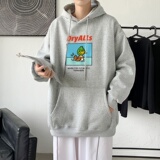 L2489P48延续潮流元素潮趣文字字母印花常规款连帽卫衣男，男装卫衣，星座510A-2